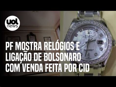 Rolex dado a Bolsonaro foi vendido e recomprado para ser 